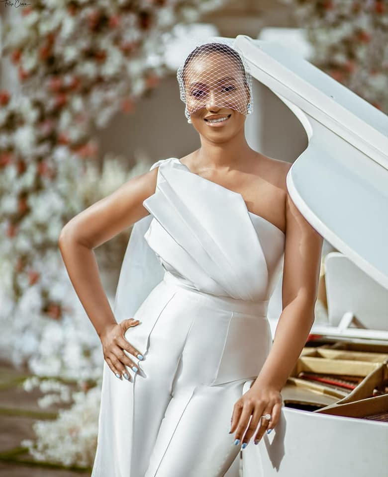 Beautiful White Jumpsuit Evening Dress | Zelldresses