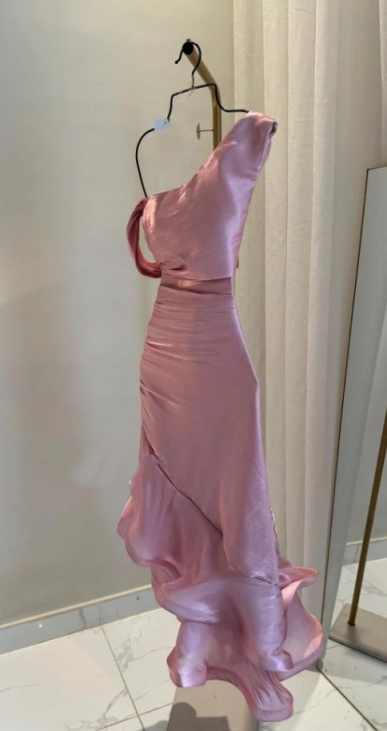 Pink Prom Dresses Evening Party Dress fg7351