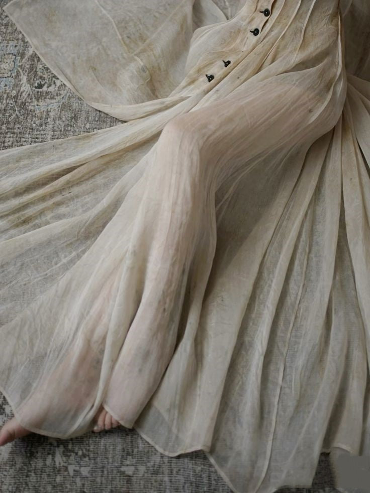 zelldressess-New Retro Elegant Square Neck Summer New Long Chiffon Prom Dress Evening Dress Retro Wedding Bridesmaid Dress gh5251