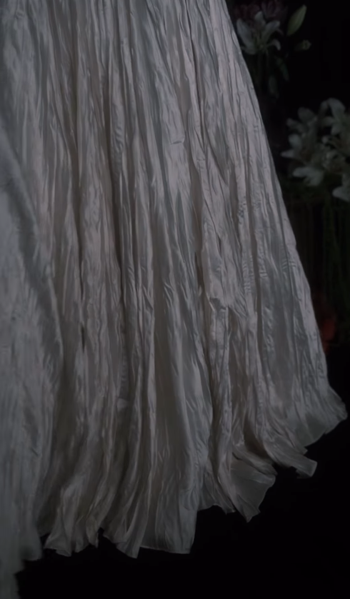 Elegant Ball Gown Strapless Corset Pleated Satin Prom Dress Wedding Dress SH4659