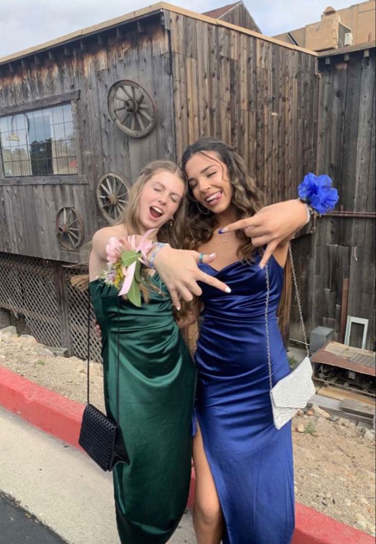 Navy Spaghetti Strap Satin Slit Prom Dress Bridesmaid Dress TP2418