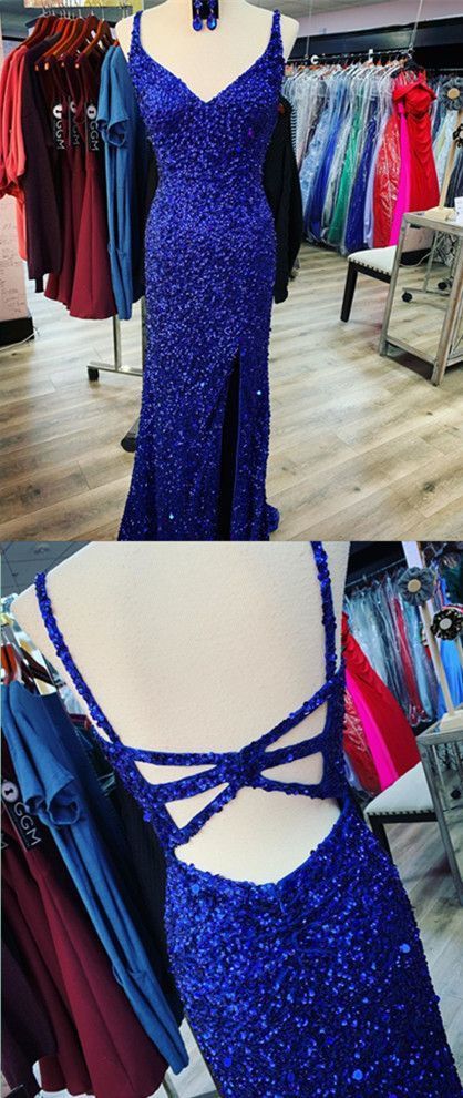 Royal Blue Prom Dresses, long prom dress cg10876