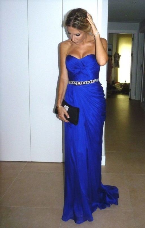 Evening Dress,Evening Dresses,Prom Gowns,Royal Blue Prom Dresses cg22589