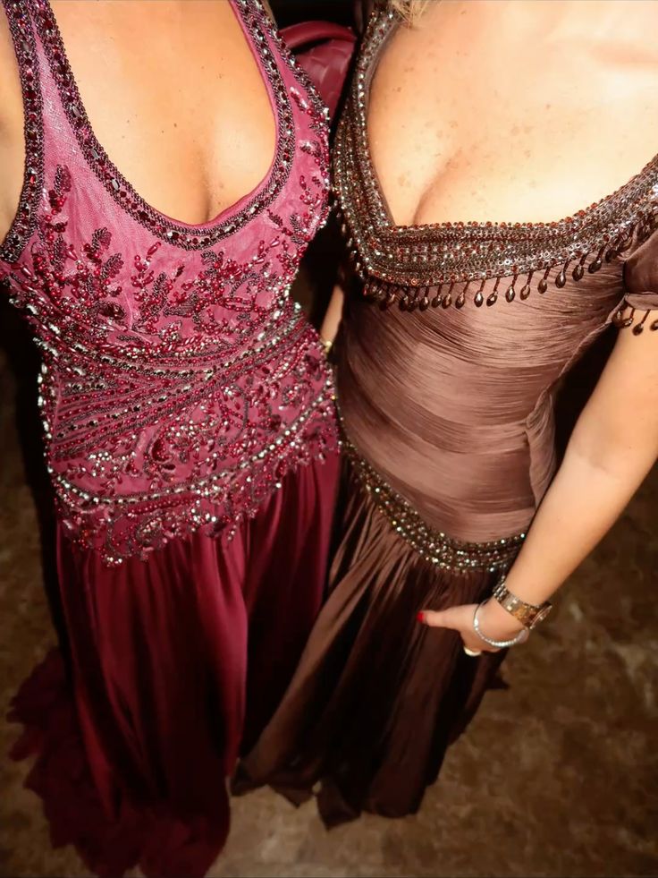 Dark Brown A Line Short Sleeve Beaded Chiffon Long Prom Dress Evening Dress SH4623