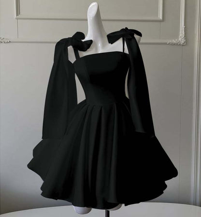 Straps Sleeveless Short A Line Homecoming Dress With Ruffles HC0162