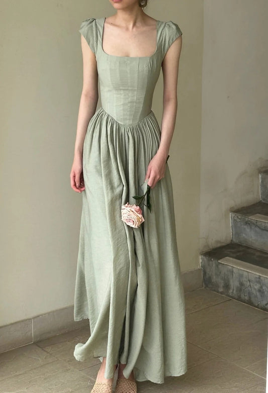 zelldressess--Bridesmaid Dresses Green/Wine Red/Pink/Royal Blue/Brown/Burgundy Simple And Elegant Long Formal Chiffon Prom Dress gh5609