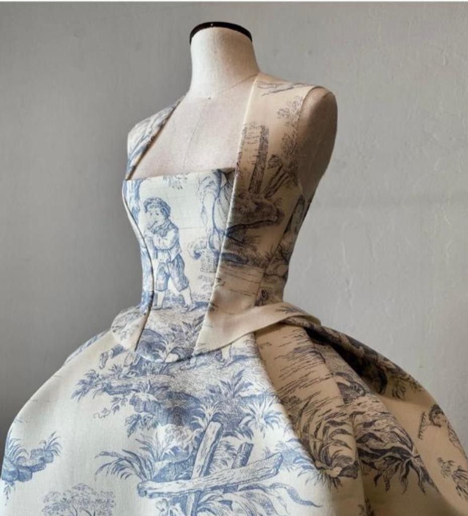 zelldressess-Blue floral satin halter midi homecoming dress birthday party dress prom dress gh5395