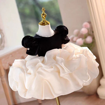 Elegant Knee Length Princess Party Girl Dress J560