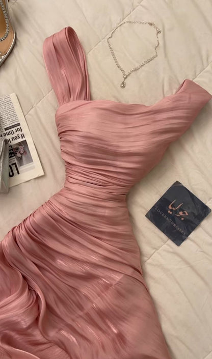 Pink Prom Dresses Evening Party Dress    fg7351