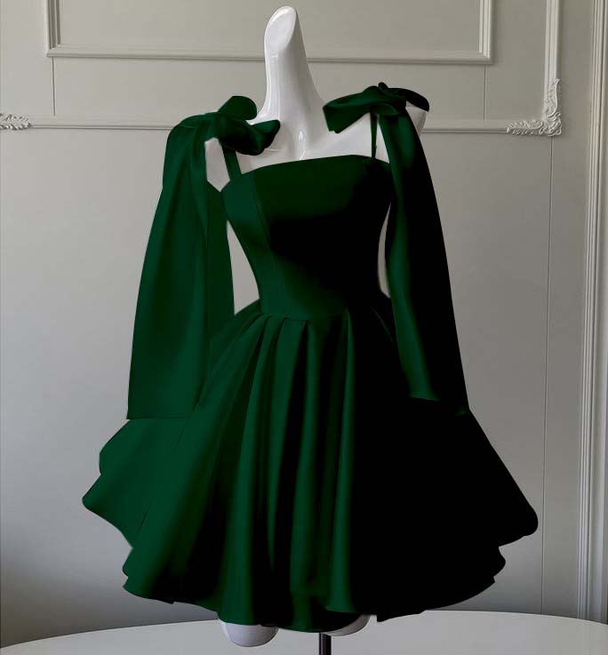 Straps Sleeveless Short A Line Homecoming Dress With Ruffles HC0162