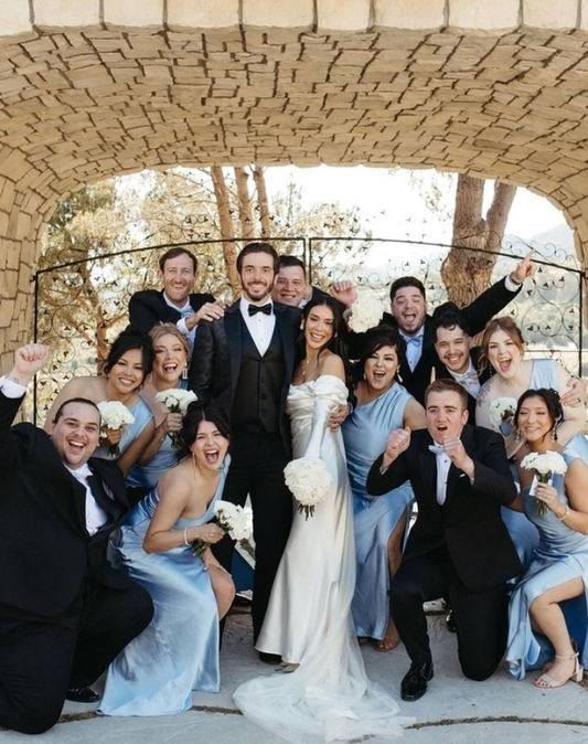 Pretty Sheath One Shoulder Baby Blue Satin Bridesmaid Dress Evening Dress with Slit SH3204