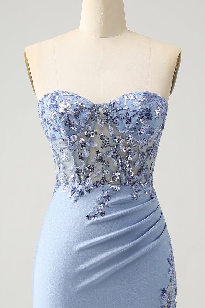 Sweetheart Sleeveless Short Homecoming Dress With Appliques HC0122