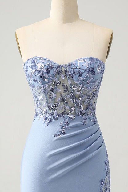 Sweetheart Sleeveless Short Homecoming Dress With Appliques HC0122