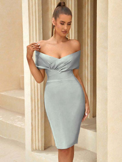 Sleeveless Off the Shoulder Strapless Short Homecoming Dress HC0136