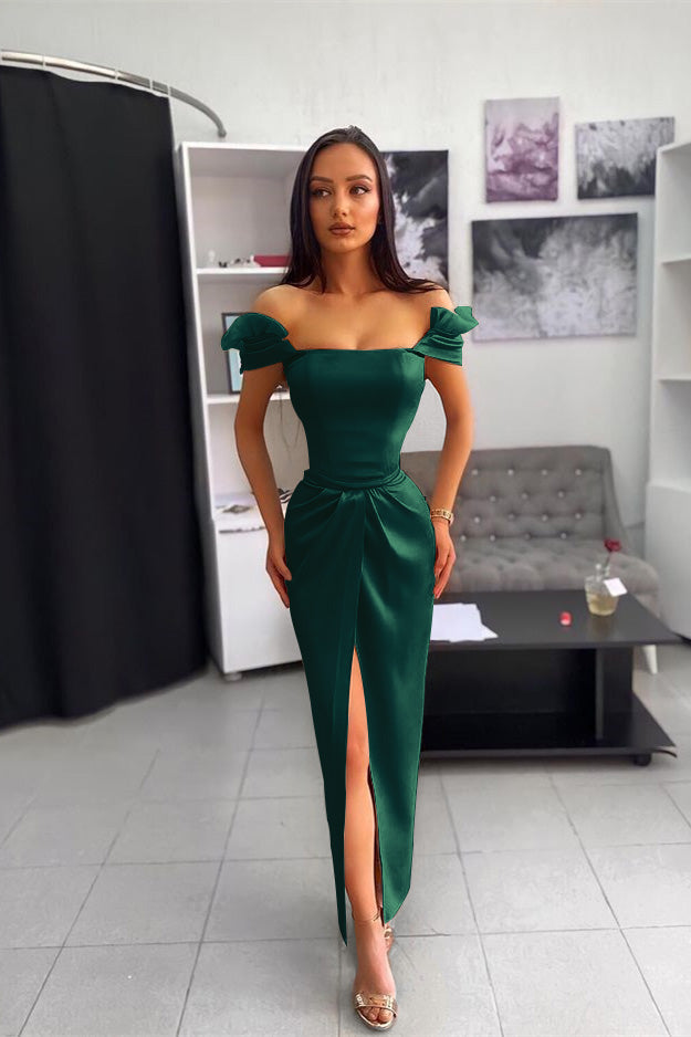 Lotus Root Pink Prom Dress Mermaid Strapless with Pleated Ruffles ED0569