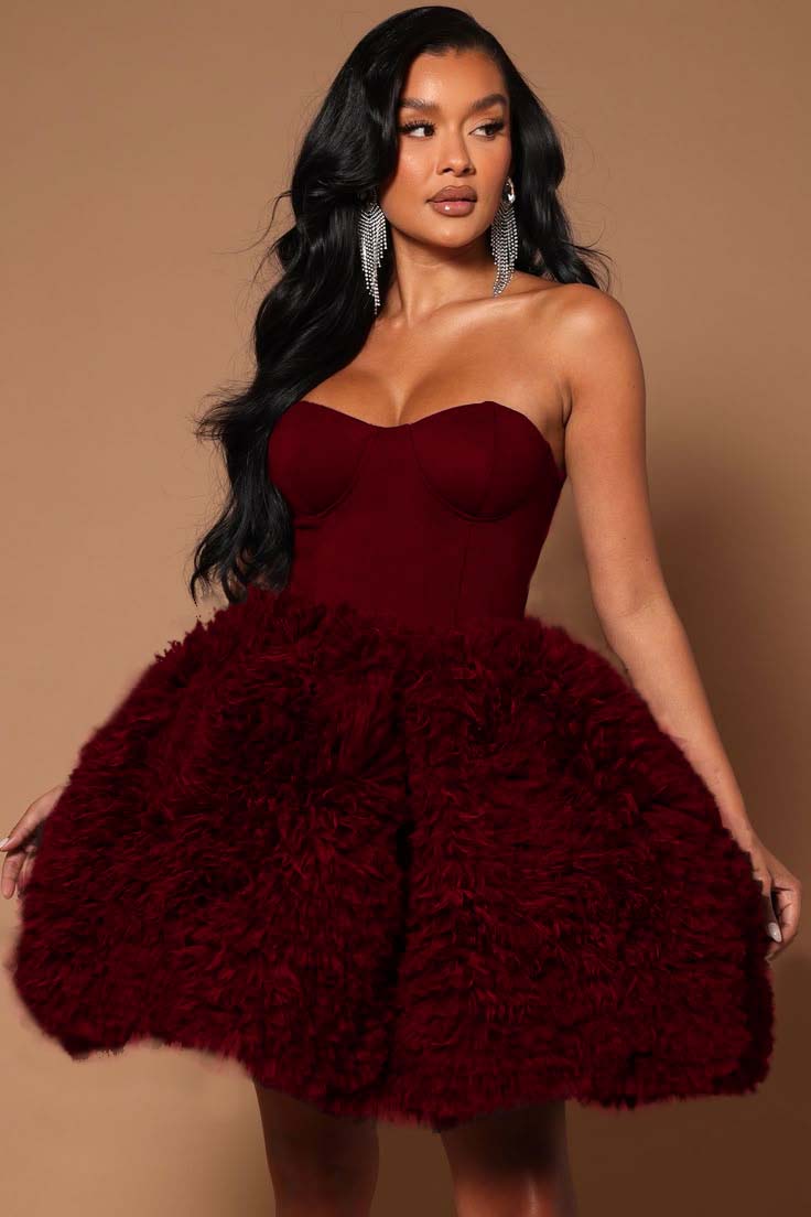 Black Strapless Sleeveless Short Homecoming Dress With Tulle HC0180