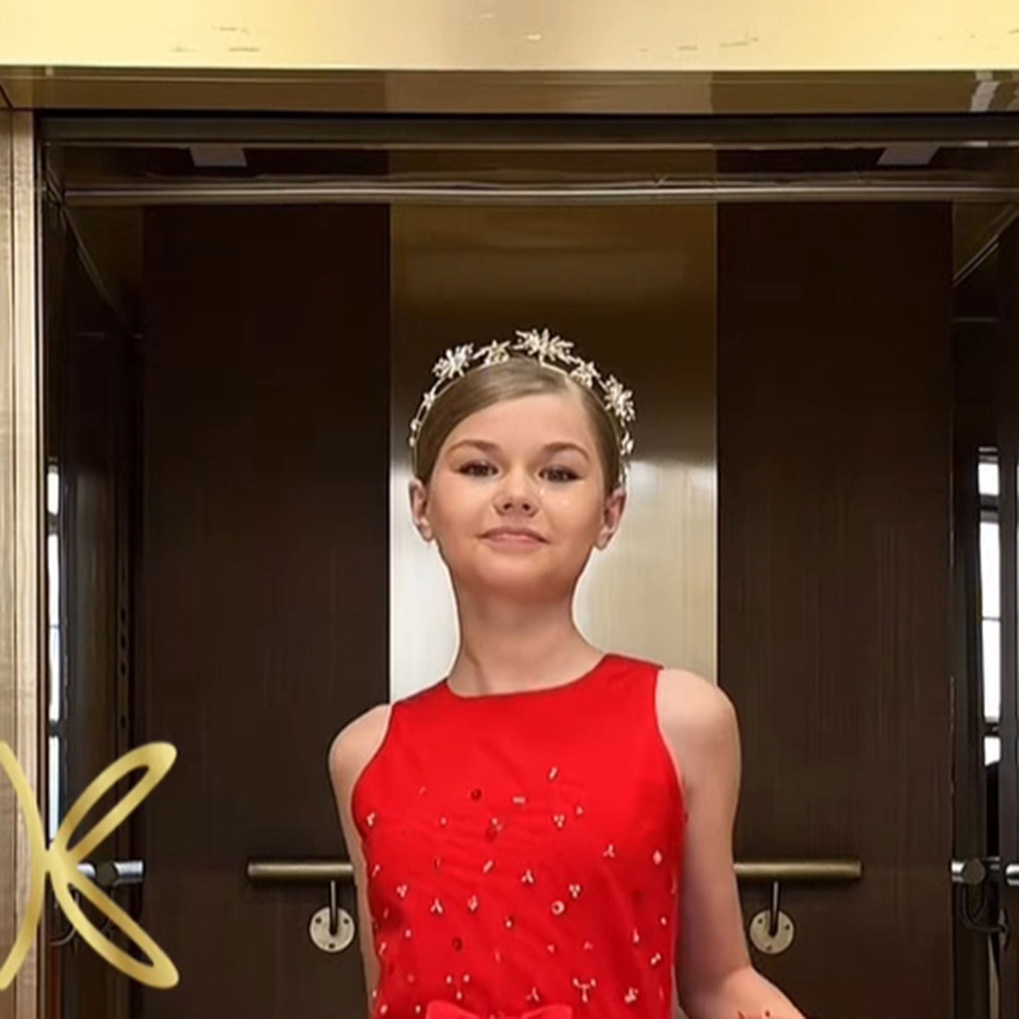 Girls' dress tiara Children's tiara Headband for Birthday Party W012