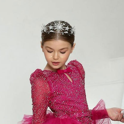 Girls' dress tiara Children's tiara Headband for Birthday Party W012