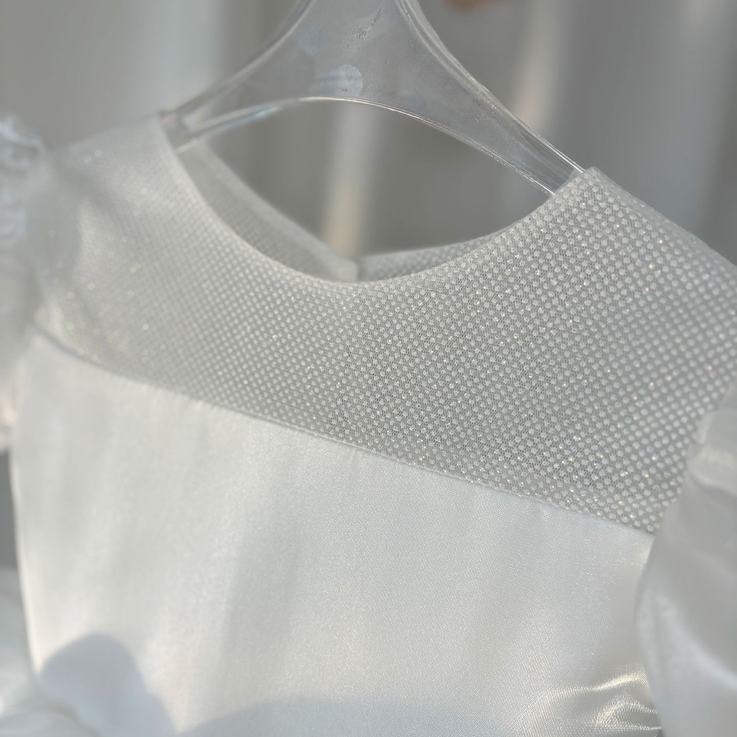 Girl Dress Puffy Sleeve for Kids Princess Birthday Wedding Party J373