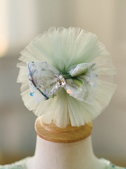 Sage Green Baby Long Sleeve Knee Length Girl Dress J060