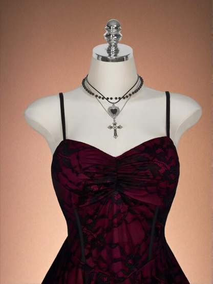 Vintage Spaghetti Straps V Neck A Line Short Graduation Homecoming Dress 20th Birthday Outfits D715