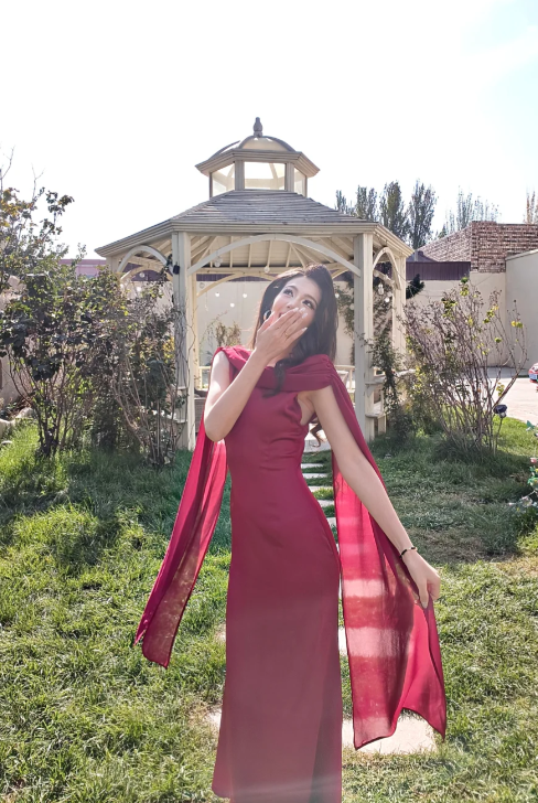 Simple Sheath Chiffon Burgundy Bridesmaid Dresses Burgundy Formal Dresses ED05009