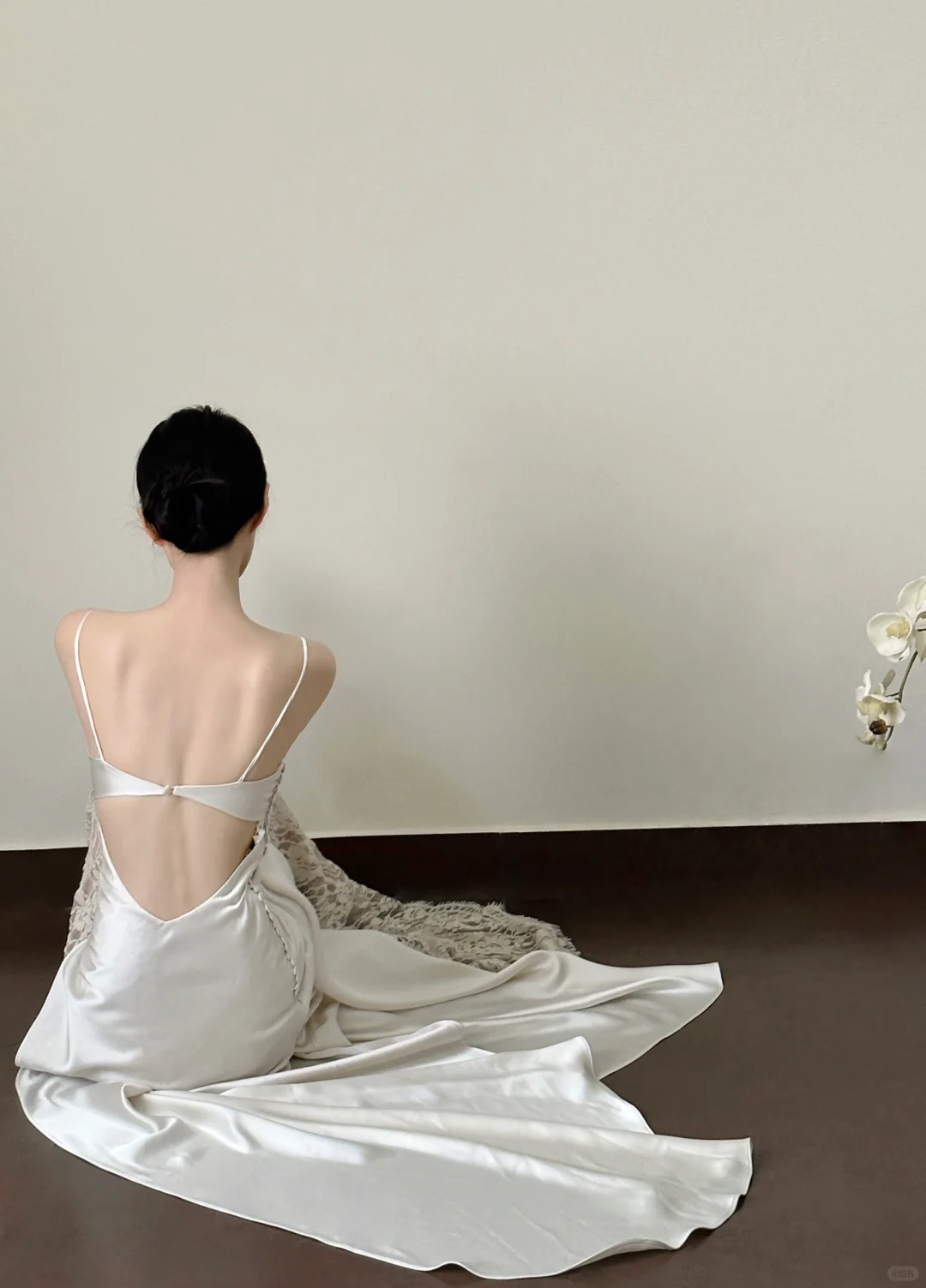 Sexy Mermaid Spaghetti Straps Silk Satin Lace Long Prom Dress, Party Dress, Evening Dress GG2830