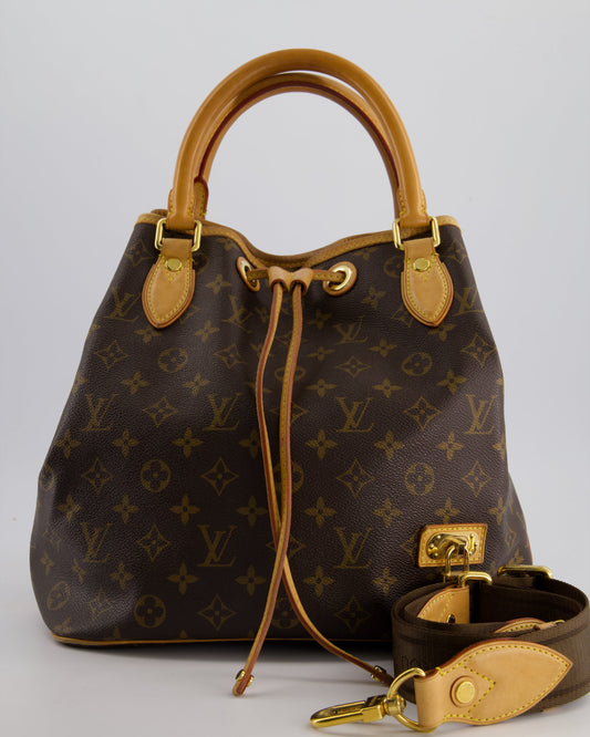 Louis Vuitton Brown Monogram Eden Neo Bag with Gold Hardware