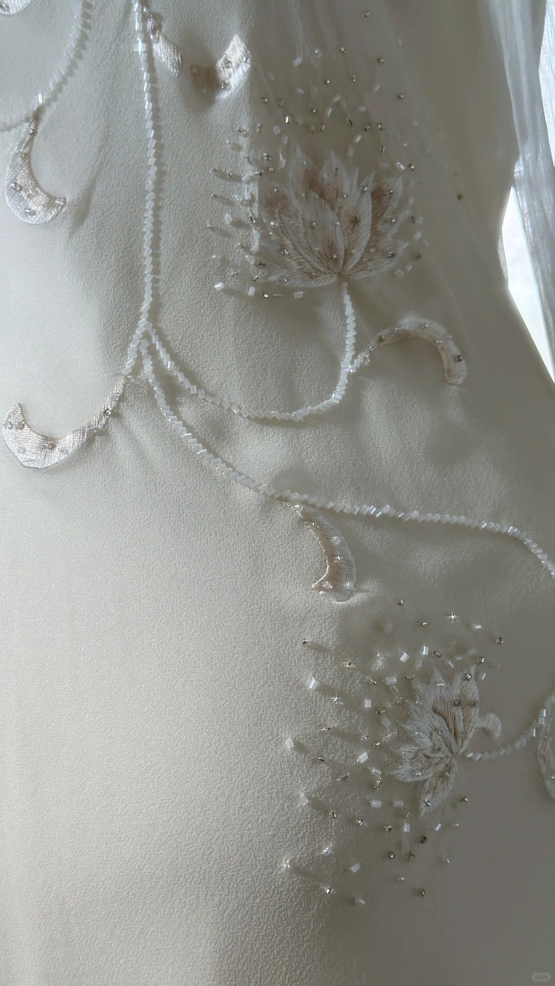 Pure and Elegant Chiffon Strap Beaded Mermaid Prom Dress P3292