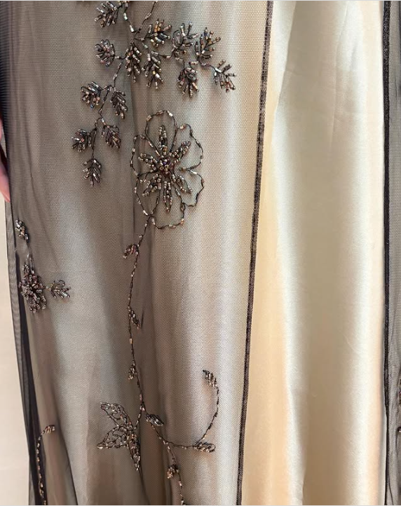 Brown Elegant Fashion Exquisite Spaghetti Strap Long Tulle Ball Gown Evening Dress Party Dress Prom Dress gh3590