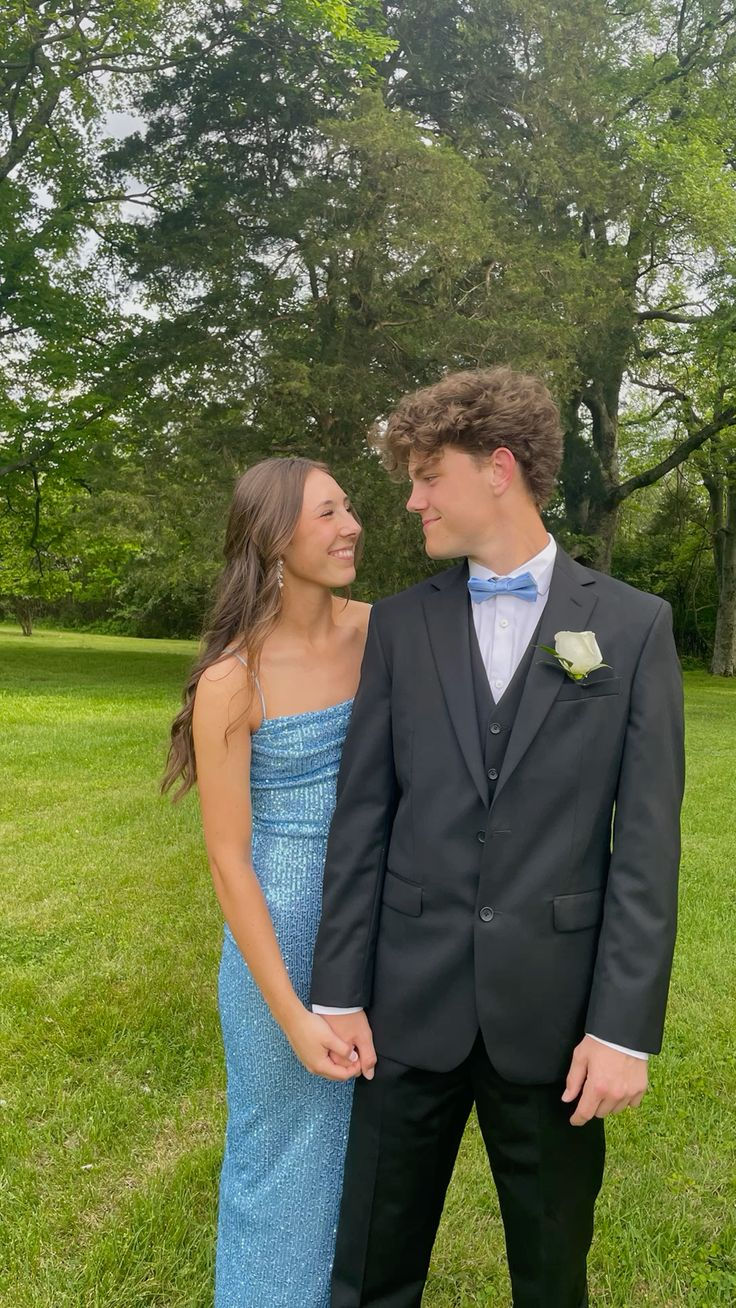 Sparkling Straps Blue Mermaid Prom Dress with Slits Bridesmaid Dress TP2694