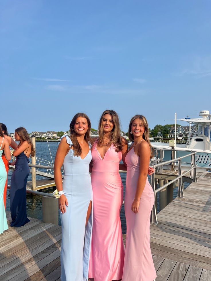 Elegant Pink Backless Sleeveless Mermaid Satin Long Prom Dress Bridesmaid Dress TP2774