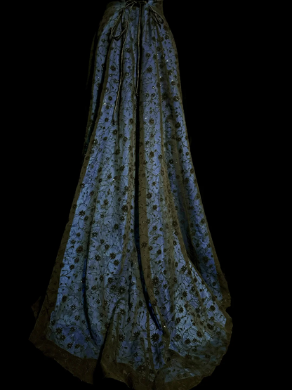 Vintage A Line Spaghetti Straps 1950s Retro Classy Lace Navy Blue Prom Dresses Party Dress 21st Birthday Outfits Graduation Dresses W862