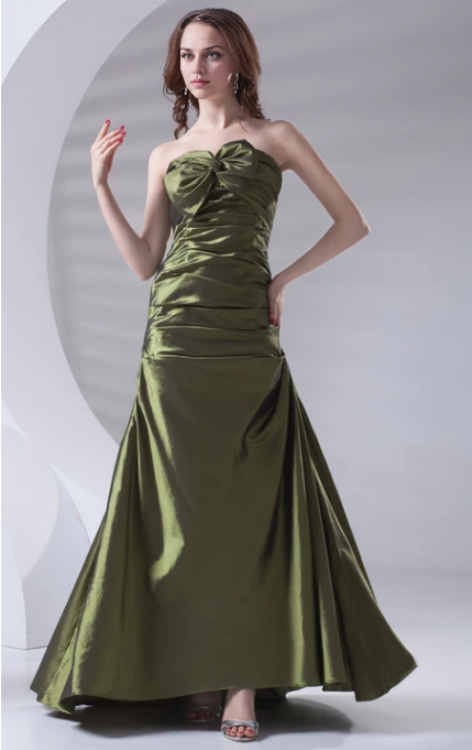 Dress Impressive Sleeveless Sweetheart A-Line With Bowed Bridesmaid Dresses Prom Dress Formal Wear Dresses