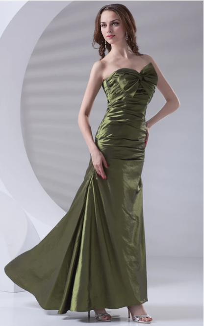 Dress Impressive Sleeveless Sweetheart A-Line With Bowed Bridesmaid Dresses Prom Dress Formal Wear Dresses