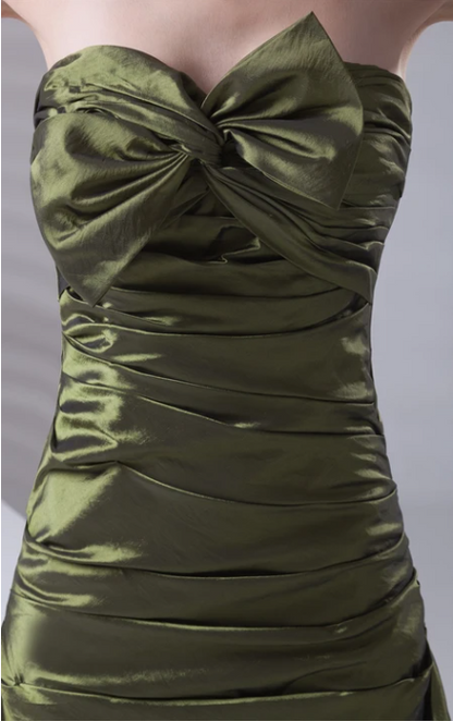 Dress Impressive Sleeveless Sweetheart A-Line With Bowed Bridesmaid Dresses Prom Dress Formal Wear Dresses