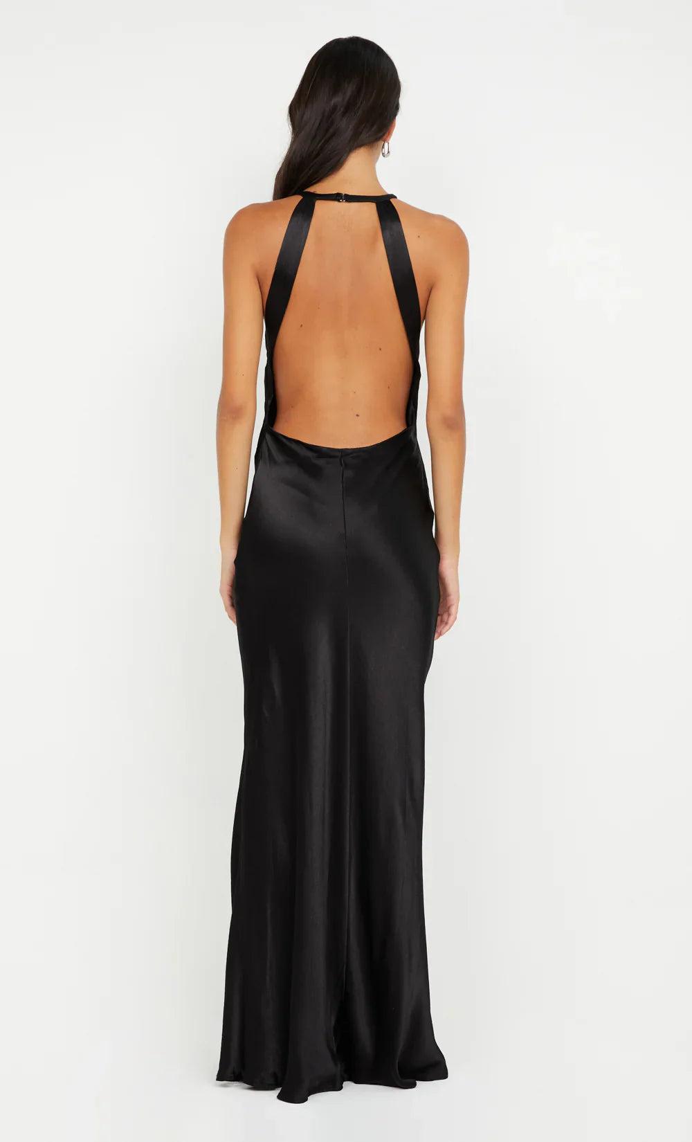 Xuewuba Dress Sexy Backless High Cowl Neck Sleeveless Evening Dress Royal Blue Prom Dress Sheath Side Slit Maxi Dress