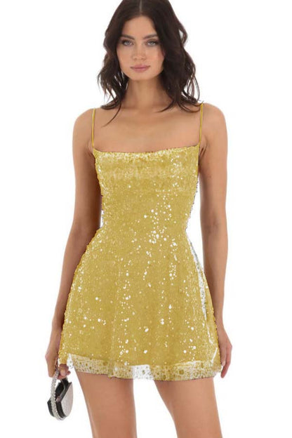 Chic Black Spaghetti Strap Sleeveless Short Homecoming Dress With Beadings HC0015