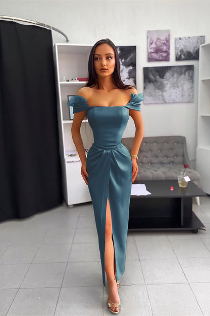 Lotus Root Pink Prom Dress Mermaid Strapless with Pleated Ruffles ED0569