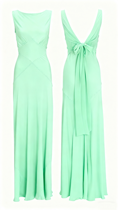 Pink Chiffon V Back Long Prom Dress Elegant Bridesmaids Dress      fg7333